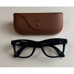 Ray-Ban Meta Wayfarer Video Glasses Matte Transition Lenses RW4008 LARGE